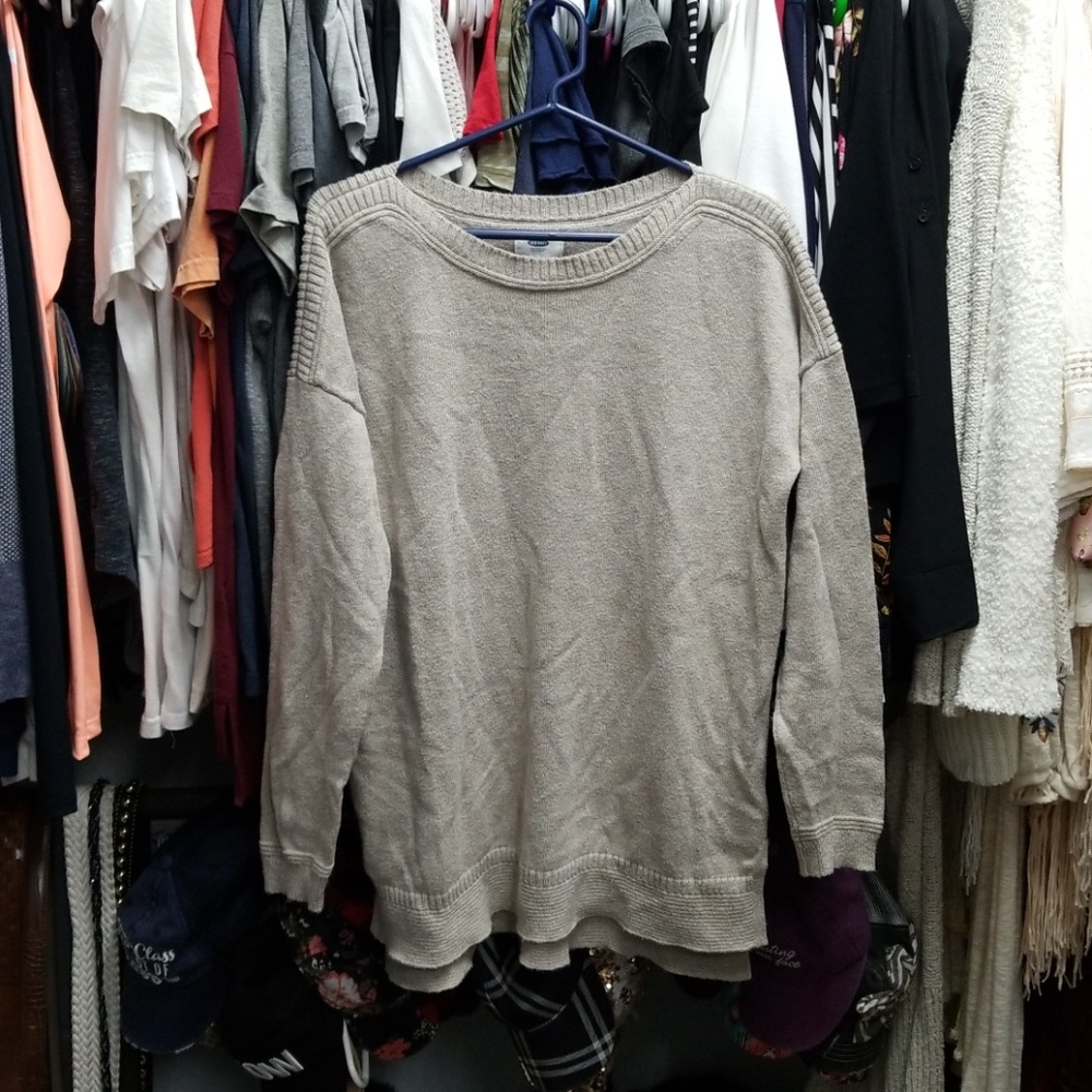 Old Navy Taupe Sweater